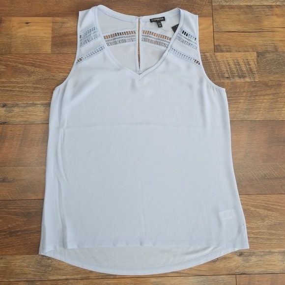 Express Tops - Express baby blue top